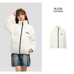 美特斯邦威 连帽加厚保暖 女士羽绒服