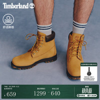 Timberland 男鞋高帮靴25秋冬户外休闲防泼水|A6FEE A6FEE754/小麦色 40