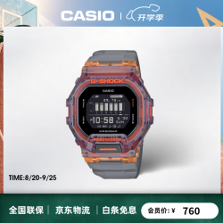 CASIO G-SHOCK G-SQUAD系列 45.9毫米电子腕表 GBD-200SM-1A5