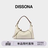 迪桑娜 牛皮 白色 女士单肩包