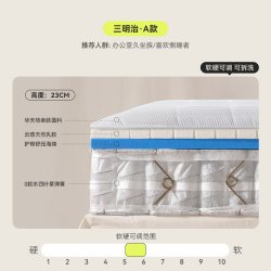 芭蕉果 三明治结构护脊床垫