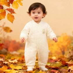 婴儿连体衣秋冬衣服新款薄棉保暖衣婴幼儿男女宝宝爬爬服