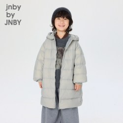 jnby by JNBY 奥莱冬中长款羽绒服连帽加厚保暖女童儿童jnbybyjnby