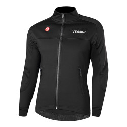 VEOBIKE 冬季抓绒防风骑行服山地车加厚保暖骑行服风衣