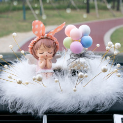 创意车内装饰品安妮摆件车载个性创意香薰女神款中控