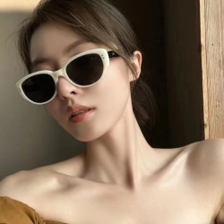 复古辣妹ins猫眼墨镜女夏季防晒街拍潮人太阳镜