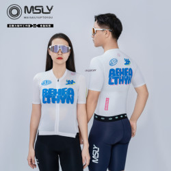 maisaily 迈赛力夏季短袖卡通自行车骑行服单车服修身显瘦透气