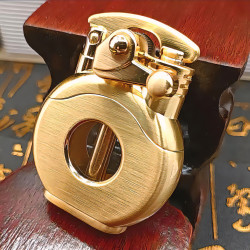 ZORRO 正品佐罗摇臂可视煤油透明仓如意瓶老式打火机个性创意点火手工