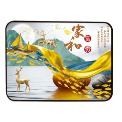 摆件装裱装饰画金框装饰画微喷装饰画床头装饰画客厅玄关挂画画