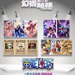 海贼王3D立体挂画变幻挂画潮流动漫3d画竖款印刷