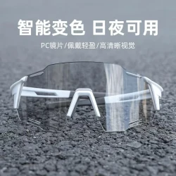 变色骑行眼镜户外防紫外线护目镜防风沙太阳镜户外运动墨镜高清镜