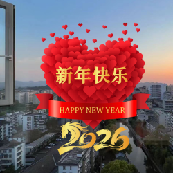 卧室窗花2026家用福字玻璃门贴纸中式PVC大号装饰布置静电窗贴画
