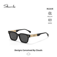 Shawnlee潮流墨镜女显瘦高级方框防晒防紫外线太阳镜