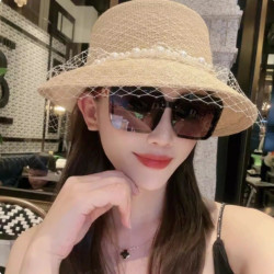 2025新款轻奢太阳眼镜爆款女墨镜偏光防紫外线圆脸大脸显瘦2787