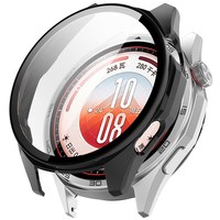匠戴 适用于华为手表GT7保护壳防摔壳膜一体watch gt6全包透明壳watch6智能运动保护套46mm表盘钢化玻璃硬壳男配件