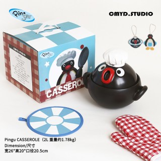 88VIP：CMYDStudioPingu企鹅砂锅家用煲仔饭煲炖汤可爱卡通设计生日礼物
