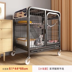 华美龙 猫笼子猫别墅家用室内超大自由空间带厕所一体猫舍猫屋猫咪猫窝