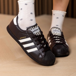adidas 滔搏丨adidas阿迪达斯三叶草男女SUPERSTAR贝壳头休闲鞋KK0421