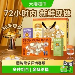 轩妈 蛋黄酥中秋礼盒金秋纳福660g