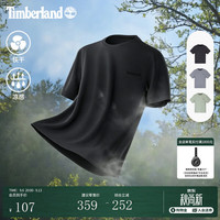 Timberland A5NY4 快干凉感 黑色 L 男士短袖T恤