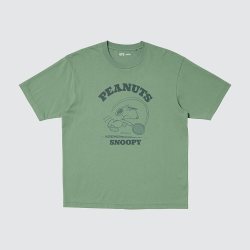 优衣库 PEANUTS UT/短袖T恤优衣库男装女装印花485034