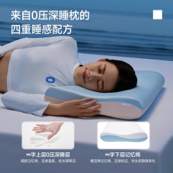MLILY 零压慢回弹 记忆棉枕头