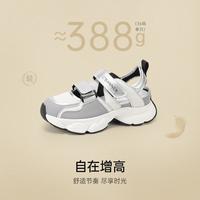 千百度 运动凉鞋厚底复古休闲网面鞋透气运动玛丽珍鞋