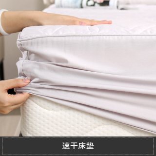 慕思 纯棉床笠床垫保护罩全包慕斯席梦思床垫保护套罩单件速干床笠
