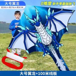 风筝 大型翼龙风筝（宽2米高2.7米尾长3米）