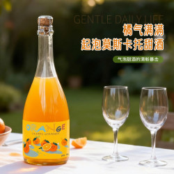 露颂 甜葡萄酒 莫斯卡托起泡酒  单瓶装 6%vol