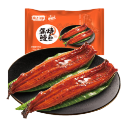 顶顶鳗 蒲烧鳗鱼 日式烤鳗鱼 400g/袋 2条整条装 海鲜预制菜肴 加热即食