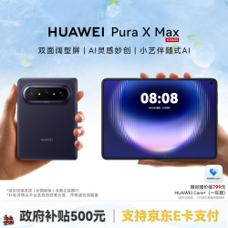 华为 Pura X Max 手机 12GB+512GB 幻夜黑