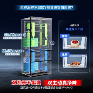 容声 BCD-507Q30FZLBP IDP2.0双系统 法式门冰箱