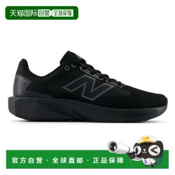 new balance 日本直邮New Balance 男士跑步鞋运动鞋俱乐部活动款黑色宽度：2E