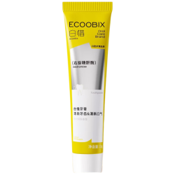 白惜 氨基酸含氟牙膏 凤梨味 15g