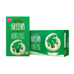 天友 绿豆奶 250ml*24 盒整箱 植物蛋白豆奶 居家清爽解渴饮品整箱囤货