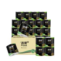 洁柔 Face系列有芯卷纸 4层140g 30卷/箱