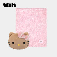 88VIP：野兽派 tbh野兽派家居Hello Kitty二合一法兰绒毯子抱枕抱枕毯礼物
