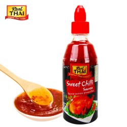 Real THAI 泰国进口丽尔泰甜辣酱泰式手抓饼酱百搭海鲜蘸酱火锅蒜蓉辣甜鸡酱