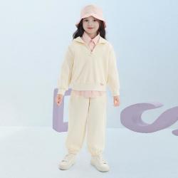 笛莎 女童冬装中大童冬装儿童套装两件套