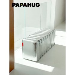 PAPAHUG 波浪沙发凳客厅坐凳搁脚凳家用入户换鞋凳床尾长条凳子