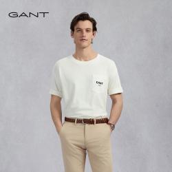 GANT 男士短袖T恤 2013022