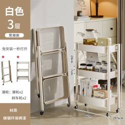 麦田 可折叠小推车置物架