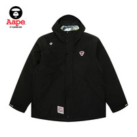 Aape 旗舰店男装秋冬可拆卸内胆两穿迷彩防泼水连帽羽绒服7670XXN