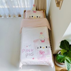 A类磨毛幼儿园被褥六件套纯棉被子三件套宝宝入园午睡婴儿床品冬
