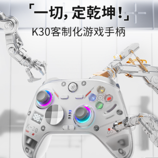 澳加狮 K30 无线蓝牙游戏手柄 Switch PC Steam
