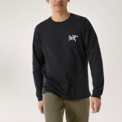 ARC'TERYX Arcteryx始祖鸟 KRAGG SL COTTON 鸟标透气长袖 T恤 男款 X9537