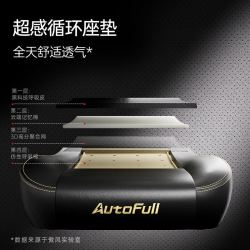 AutoFull 电竞椅  黑金 单椅