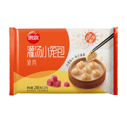 思念 鲜美猪肉灌汤小笼包288g