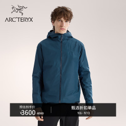 ARC'TERYX SOLANO HOODY 防风 男子 软壳夹克 NIGHTSCAPE/瀚空蓝 M